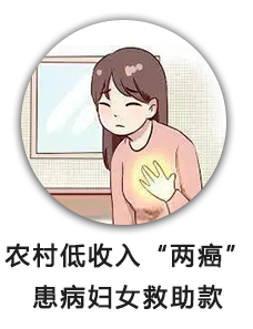 农村低收入“两癌”患病妇女救助款
